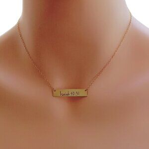 Faith Gold Necklace